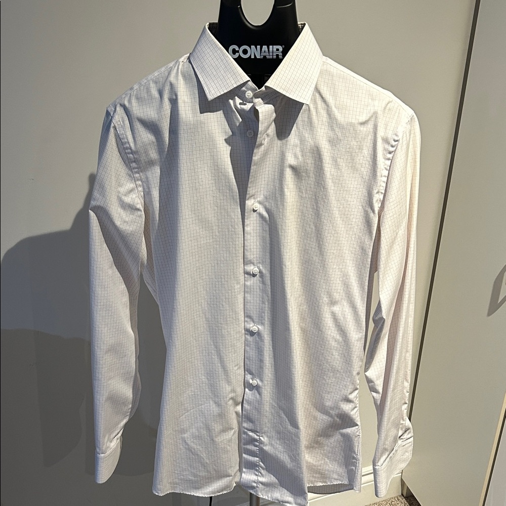 Elegant White Dress Shirt for Men